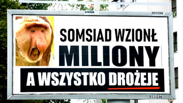 Akcja billboardowa PO - memy 