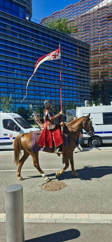 Uroczystość nadania sali  w&nbsp;PE imienia kr&oacute;la Jana III&nbsp;Sobieskiego