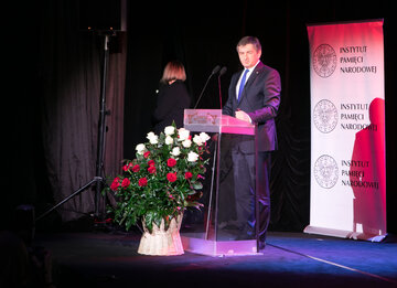 Uroczystość wręczenia odznaczeń państwowych działaczom opozycji antykomunistycznej z lat 1956–1989. 