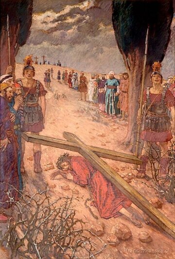 J&oacute;zef Mehoffer, Droga Krzyżowa. Stacja IX