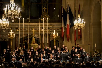 Orkiestra Pasdeloup, Chór Ensemble Vocal de l’Abbaye de la Cambre, Chór Régional Vittoria d’Ile-de-France,Ana Camelia Stefanescu, Kinga Borowska, Maciej Kwaśnikowski, Jean Delobel Koncert Niepodległości w Paryżu za nami