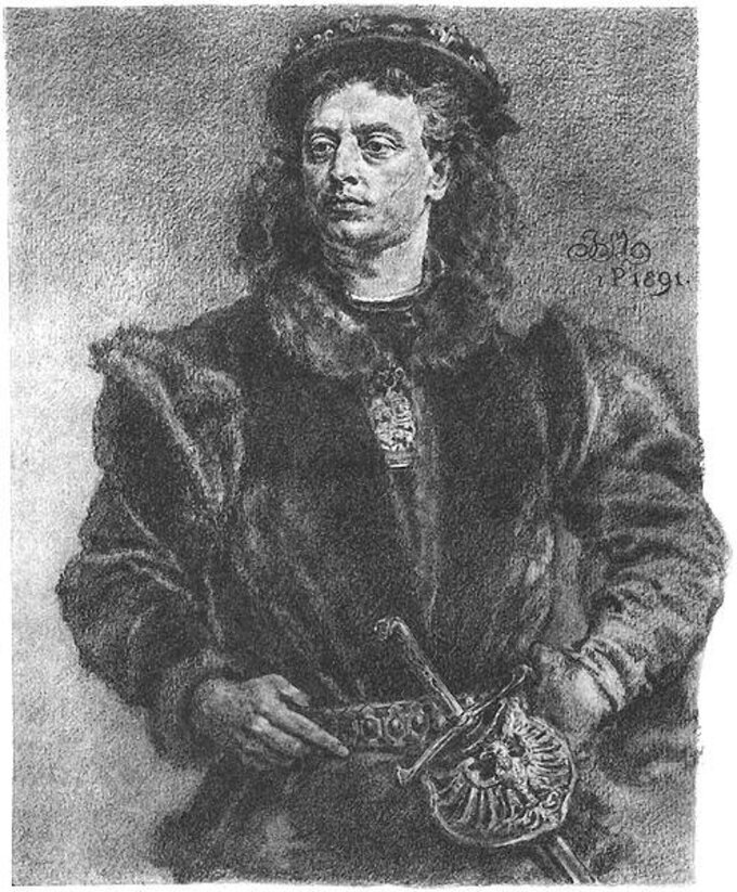 J. Matejko, „Jan Olbracht”