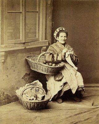 Konrad Brandel, Handlarka owoc&oacute;w, ok. 1879