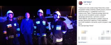 Biedroń pom&oacute;gł ofiarom wypadku na&nbsp;drodze krajowej 50 w&nbsp;miejscowości Tabor (woj. mazowieckie).