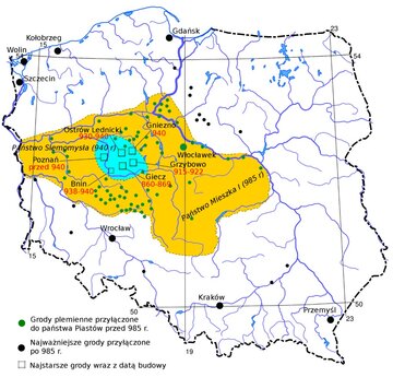 Władztwo Mieszka I&nbsp;w&nbsp;poł. X wieku