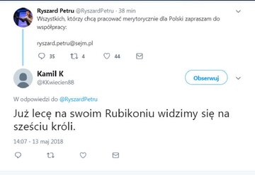 "Zapraszam do współpracy". Zaskakujące ogłoszenie Petru na Twitterze 