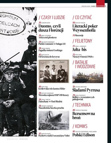 "Historia DoRzeczy" nr 10/2026 -&nbsp;spis treści (2)