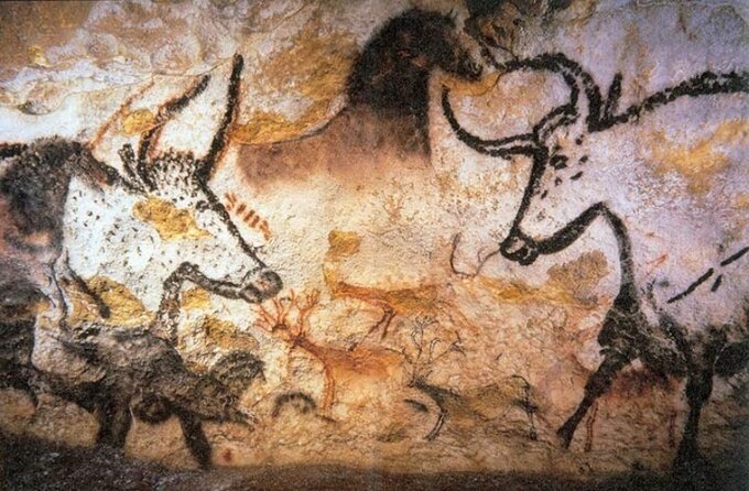 Malowidła w jaskini Lascaux, paleolit