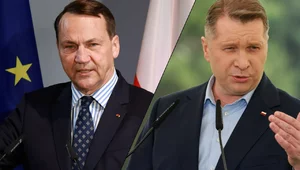 Miniatura: Sikorski uderza w Czarnka. "Wow. OZE-Sroze...