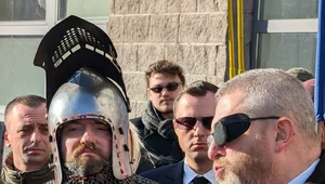 Miniatura: Grzegorz Braun przed sądem. Towarzyszył...