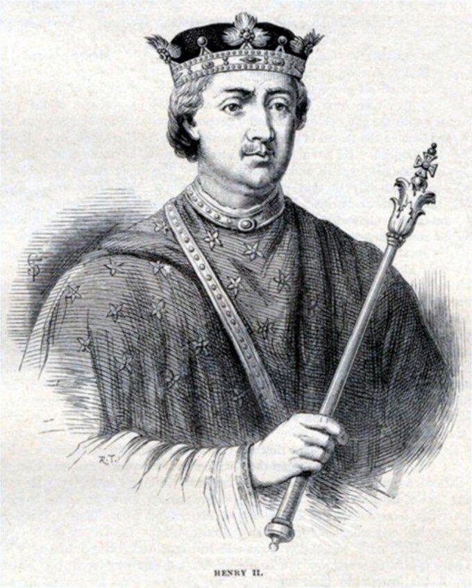 Król Anglii Henryk II Plantagenet