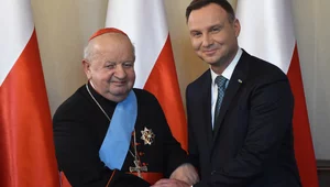 Miniatura: Order Orła Białego dla kard. Stanisława...