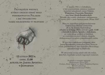 Jedwabne, uroczystość poch&oacute;wku Polak&oacute;w zamordowanych przez Niemc&oacute;w