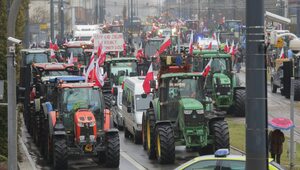 Miniatura: Protest rolników. Kolejne drogi w Polsce...