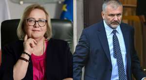 Miniatura: Manowska składa wniosek, Żurek jej grozi....