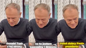 Miniatura: "Dzień dobry, Donald Tusk z tej strony"....
