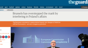 Lisicki dla „The Guardian”: Błąd Komisji Europejskiej wzmocni eurosceptyków