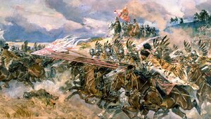 Miniatura: Pogrom Szwedów. Chodkiewicz pokazał cały...