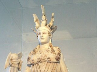 Rzymska kopia posągu Ateny Partenos dłuta Fidiasza, ok. III&nbsp;w. n.e., Muzeum Akropolu w&nbsp;Atenach