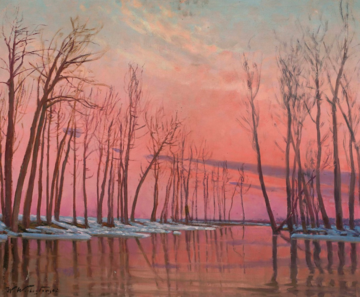 Artur Wacław Wielogłowski, "Zaranie wiosny" 