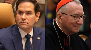 Miniatura: Rubio rozmawiał z kard. Parolinem....