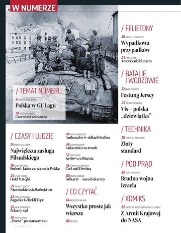 "Historia DoRzeczy" nr 5&nbsp;(maj) 2025 -&nbsp;spis treści