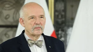 Miniatura: Korwin-Mikke o głośnych słowach senator...