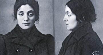 Aleksandra Szczerbińska. Zdjęcie wykonane po&nbsp;aresztowaniu przez Niemc&oacute;w, 1915 rok