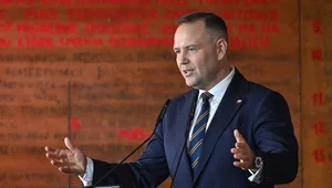 Miniatura: Prezydent w historycznej sali Stoczni...