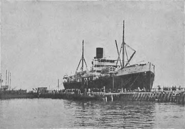 13 sierpnia 1923 zawinął do&nbsp;Gdyni pierwszy oceaniczny statek SS Kentucky