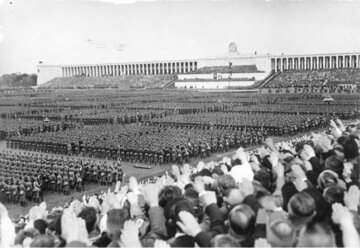 Niemcy w&nbsp;Norymberdze we&nbsp;wrześniu 1937&nbsp;r.