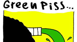 Green piss