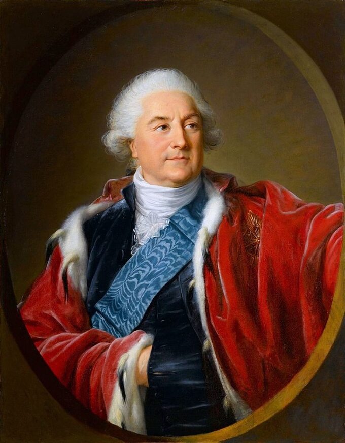 Stanisław August Poniatowski, król Polski w 1797 roku (obraz Élisabeth Vigée-Lebrun)