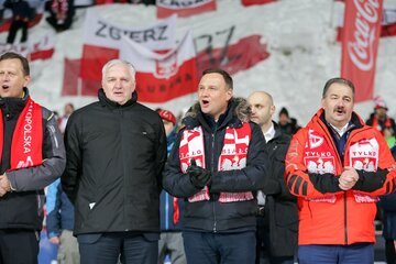 Para prezydencjka na&nbsp;konkursie Pucharu Świata w&nbsp;skokakach narciarskich w&nbsp;Zakopanem