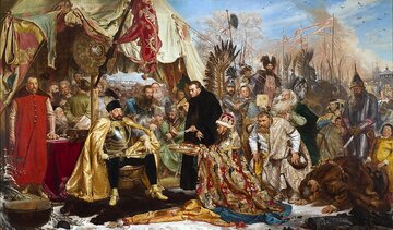 Jan Matejko, Batory pod&nbsp;Pskowem