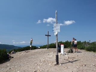 Krzyż na szczycie Grzesia, Tatry