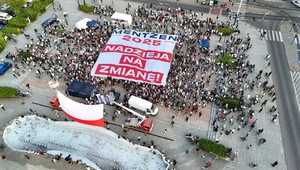 Miniatura: Incydent podczas wiecu Mentzena....