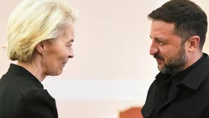 Miniatura: Leyen rozmawiała z Zełenskim. W tle sankcje