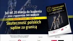 Miniatura: "Skuteczność polskich sądów za granicą"....