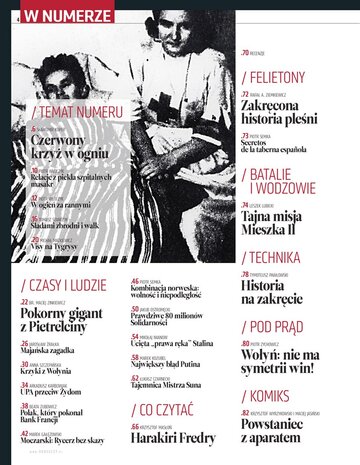 Historia DoRzeczy nr 8/2026 -&nbsp;spis treści
