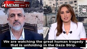 Miniatura: Trudne pytania do lidera Hamasu. "Siedzisz...