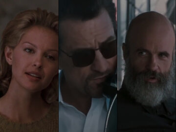 Ashley Judd, Robert De Niro, Tom Noonan w&nbsp;filmie "Gorączka"