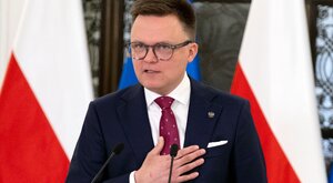 Miniatura: Konferencja z udziałem Hołowni. Posłowie...