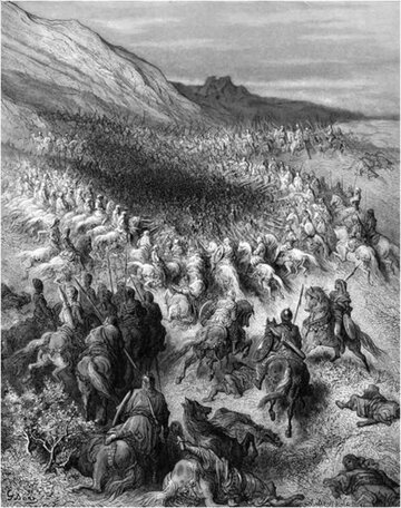 Gustave Dor&eacute;, Bitwa pod&nbsp;Hittin