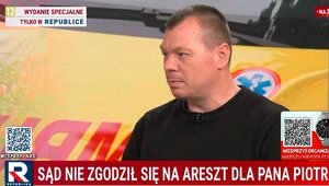 Miniatura: Pan Piotr zabrał głos po uwolnieniu z...