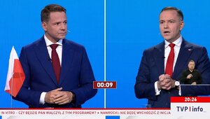 "Wolę Sorosa niż Orbana". Trzaskowski odpowiada Nawrockiemu