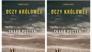 Miniatura: "Oczy królowej: Skarb pustyni". Książka...