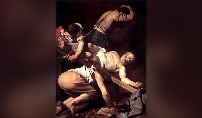 Caravaggio, Ukrzyżowanie św. Piotra