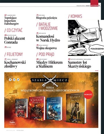 "Historia DoRzeczy" 9/2024 -&nbsp;spis treści (2)
