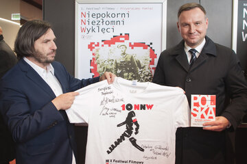 Prezydent Andrzej Duda na X Festiwalu NNW w Gdyni